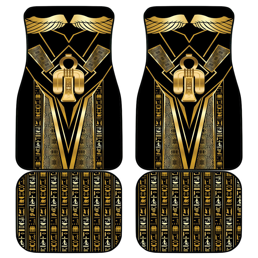 Egypt Tyet Car Mats Ancient Mythology Knot Of Isis Gold