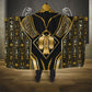 Egypt Tyet Hooded Blanket Ancient Mythology Knot Of Isis Gold