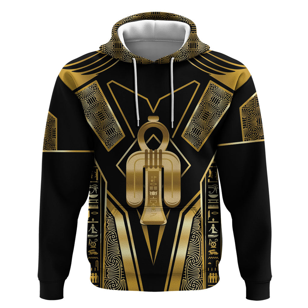 Egypt Tyet Hoodie Ancient Mythology Knot Of Isis Gold
