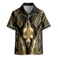 Egypt Tyet Kid Hawaiian Shirt Ancient Mythology Knot Of Isis Gold