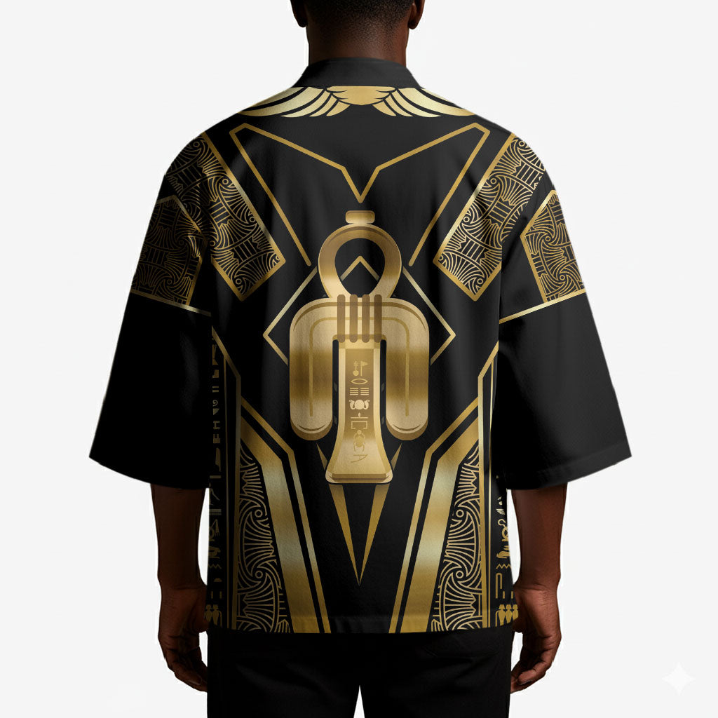 Egypt Tyet Kimono Ancient Mythology Knot Of Isis Gold