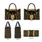 Egypt Tyet Leather Bag Ancient Mythology Knot Of Isis Gold