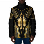 Egypt Tyet Padded Jacket Ancient Mythology Knot Of Isis Gold