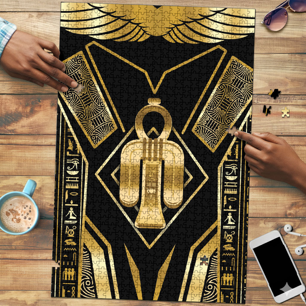 Egypt Tyet Puzzle Ancient Mythology Knot Of Isis Gold