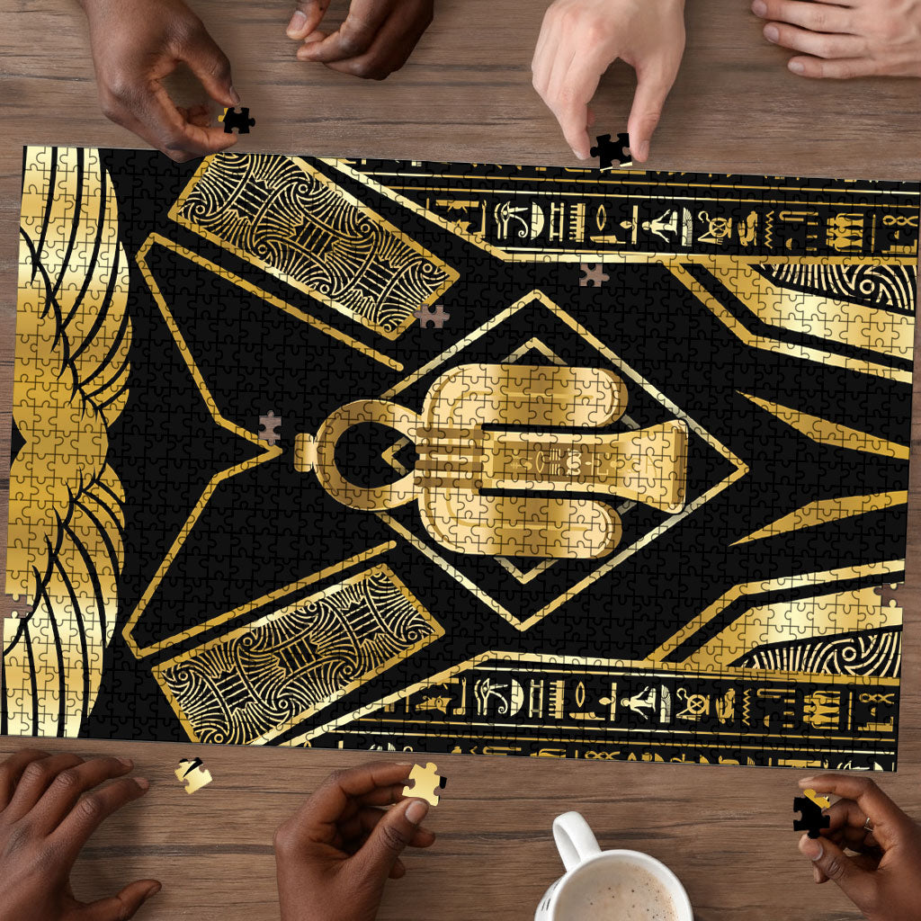 Egypt Tyet Puzzle Ancient Mythology Knot Of Isis Gold