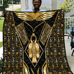 Egypt Tyet Quilt Ancient Mythology Knot Of Isis Gold