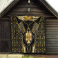 Egypt Tyet Quilt Ancient Mythology Knot Of Isis Gold