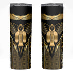 Egypt Tyet Skinny Tumbler Ancient Mythology Knot Of Isis Gold