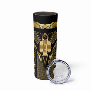 Egypt Tyet Skinny Tumbler Ancient Mythology Knot Of Isis Gold