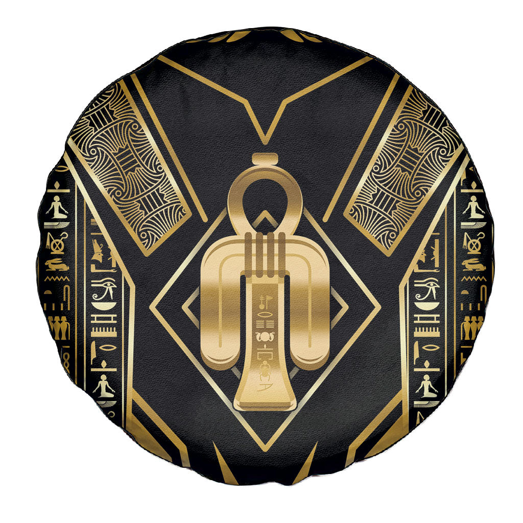 Egypt Tyet Spare Tire Cover Ancient Mythology Knot Of Isis Gold