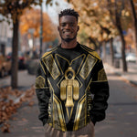 Egypt Tyet Sweatshirt Ancient Mythology Knot Of Isis Gold
