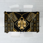Egypt Tyet Tablecloth Ancient Mythology Knot Of Isis Gold