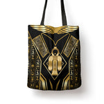 Egypt Tyet Tote Bag Ancient Mythology Knot Of Isis Gold