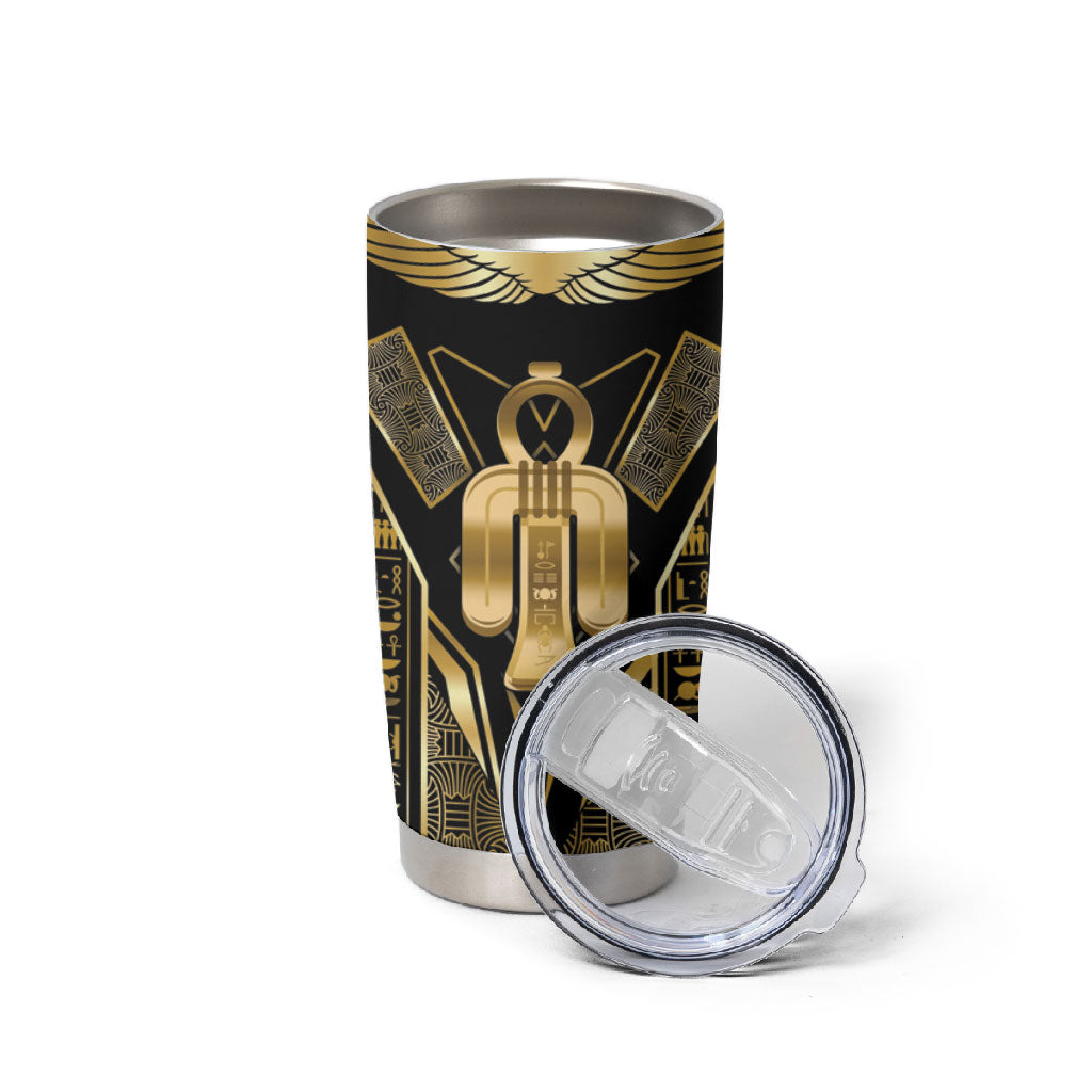 Egypt Tyet Tumbler Cup Ancient Mythology Knot Of Isis Gold