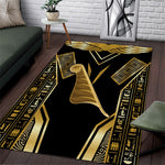 Egypt Feather Of Maat Area Rug Ancient Mythology Truth And Justice