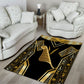 Egypt Feather Of Maat Area Rug Ancient Mythology Truth And Justice