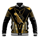 Egypt Feather Of Maat Baseball Jacket Ancient Mythology Truth And Justice