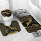 Egypt Feather Of Maat Bathroom Set Ancient Mythology Truth And Justice