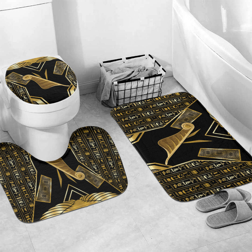 Egypt Feather Of Maat Bathroom Set Ancient Mythology Truth And Justice