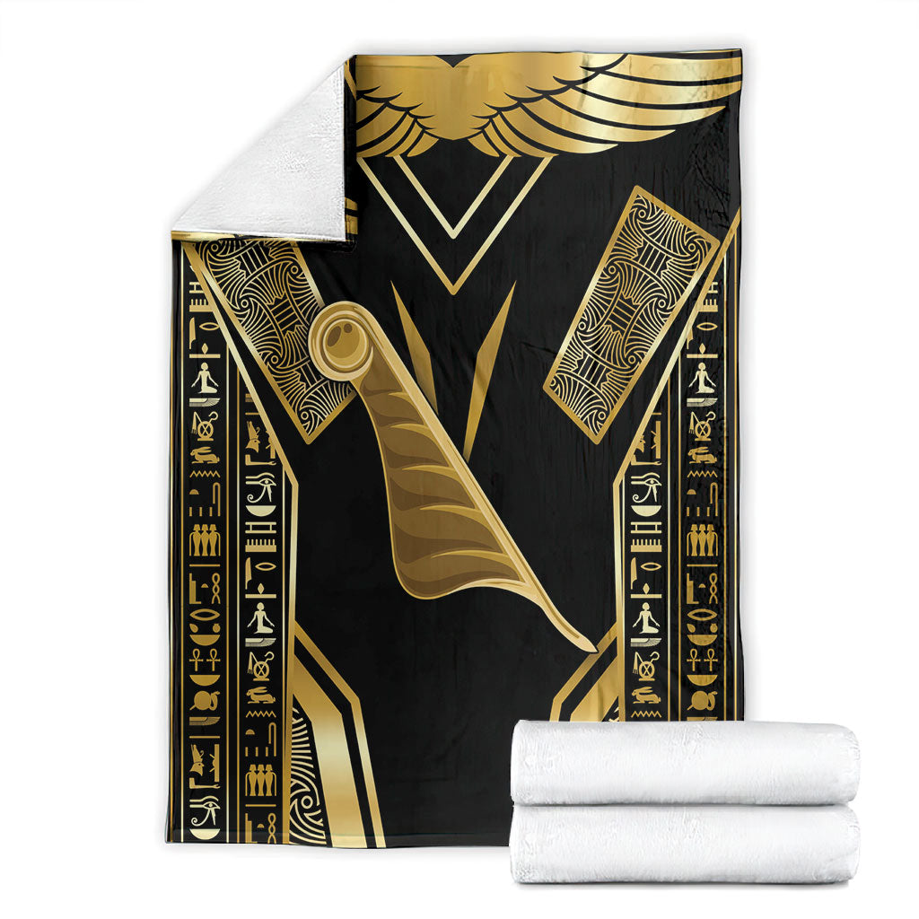 Egypt Feather Of Maat Blanket Ancient Mythology Truth And Justice
