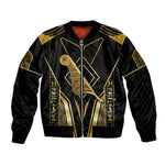 Egypt Feather Of Maat Bomber Jacket Ancient Mythology Truth And Justice
