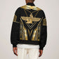 Egypt Feather Of Maat Bomber Jacket Ancient Mythology Truth And Justice