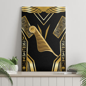 Egypt Feather Of Maat Canvas Wall Art Ancient Mythology Truth And Justice
