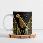 Egypt Feather Of Maat Ceramic Mug Ancient Mythology Truth And Justice