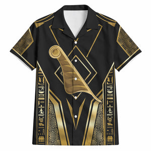 Egypt Feather Of Maat Hawaiian Shirt Ancient Mythology Truth And Justice