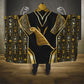 Egypt Feather Of Maat Hooded Blanket Ancient Mythology Truth And Justice