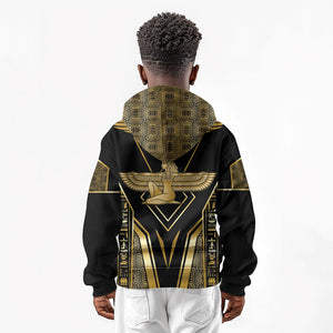 Egypt Feather Of Maat Kid Hoodie Ancient Mythology Truth And Justice