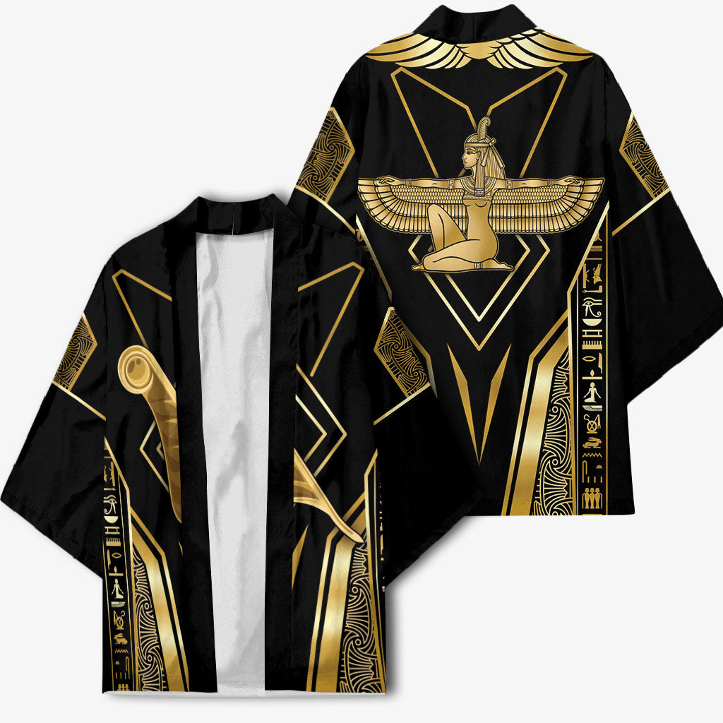 Egypt Feather Of Maat Kimono Ancient Mythology Truth And Justice