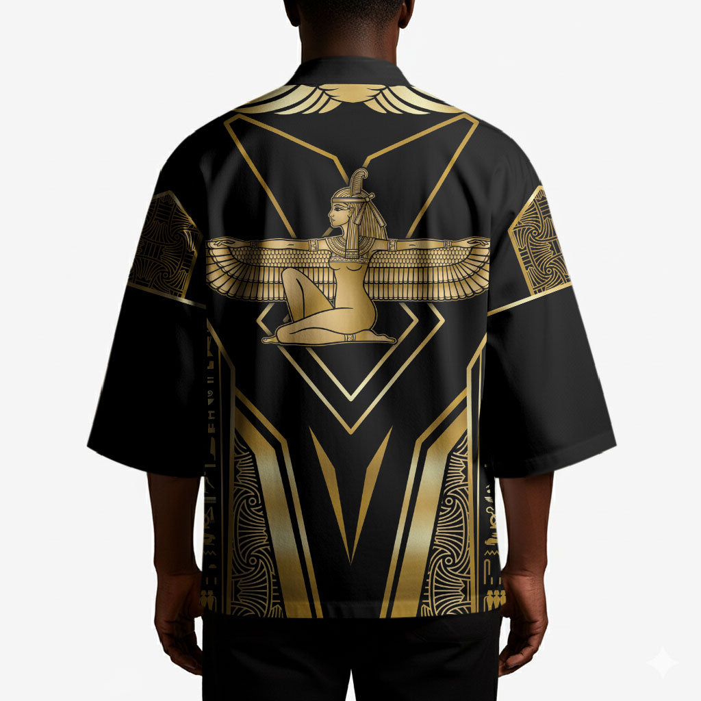 Egypt Feather Of Maat Kimono Ancient Mythology Truth And Justice