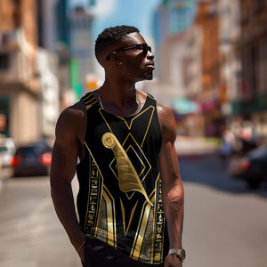Egypt Feather Of Maat Men Tank Top Ancient Mythology Truth And Justice