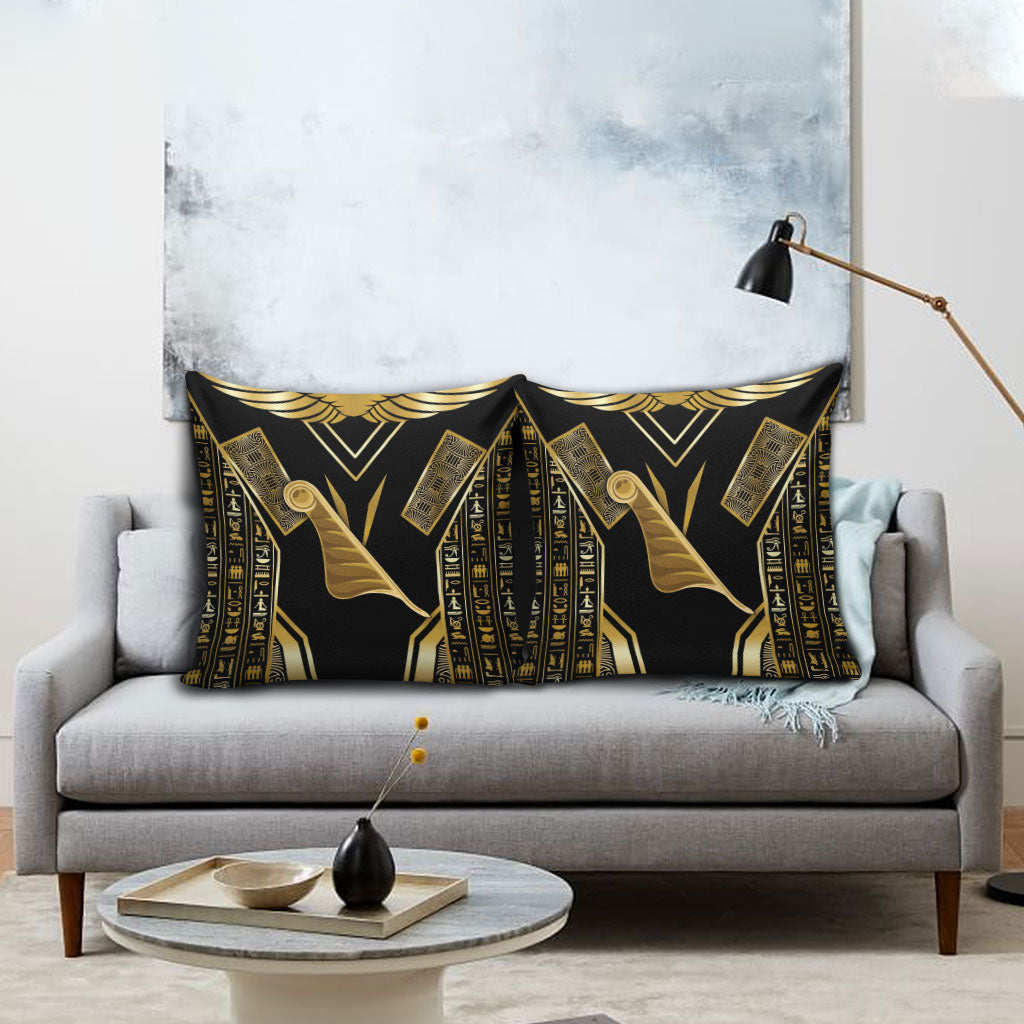 Egypt Feather Of Maat Pillow Cover Ancient Mythology Truth And Justice