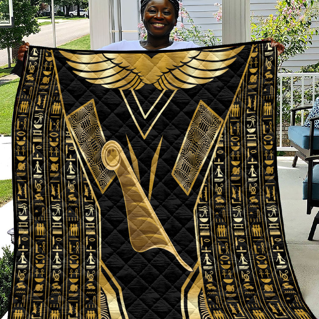 Egypt Feather Of Maat Quilt Ancient Mythology Truth And Justice