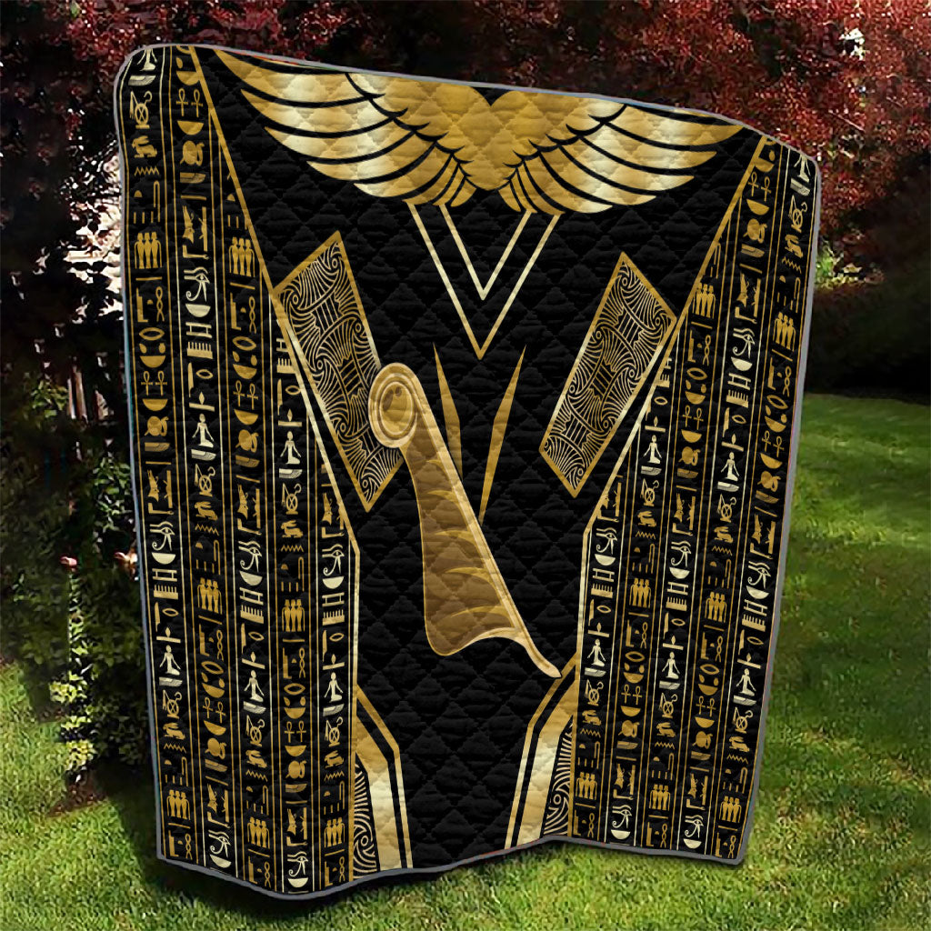 Egypt Feather Of Maat Quilt Ancient Mythology Truth And Justice