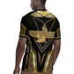 Egypt Feather Of Maat Rugby Jersey Ancient Mythology Truth And Justice