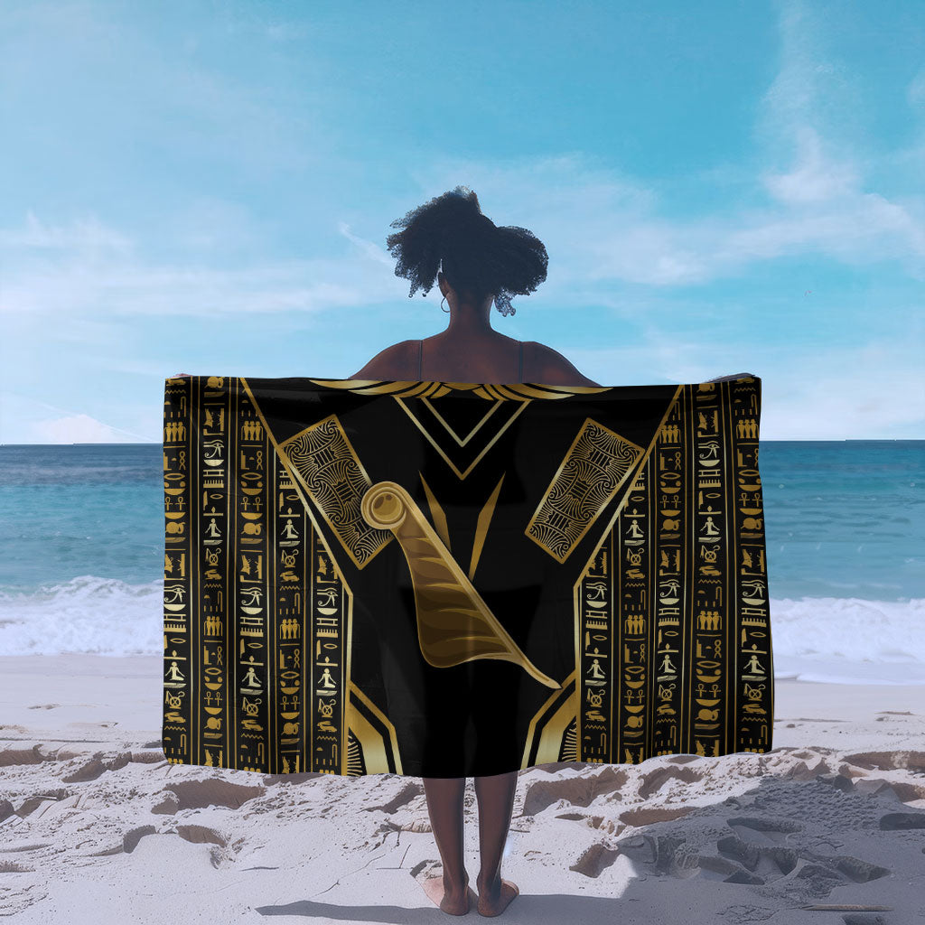 Egypt Feather Of Maat Sarong Ancient Mythology Truth And Justice