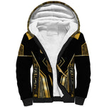 Egypt Feather Of Maat Sherpa Hoodie Ancient Mythology Truth And Justice