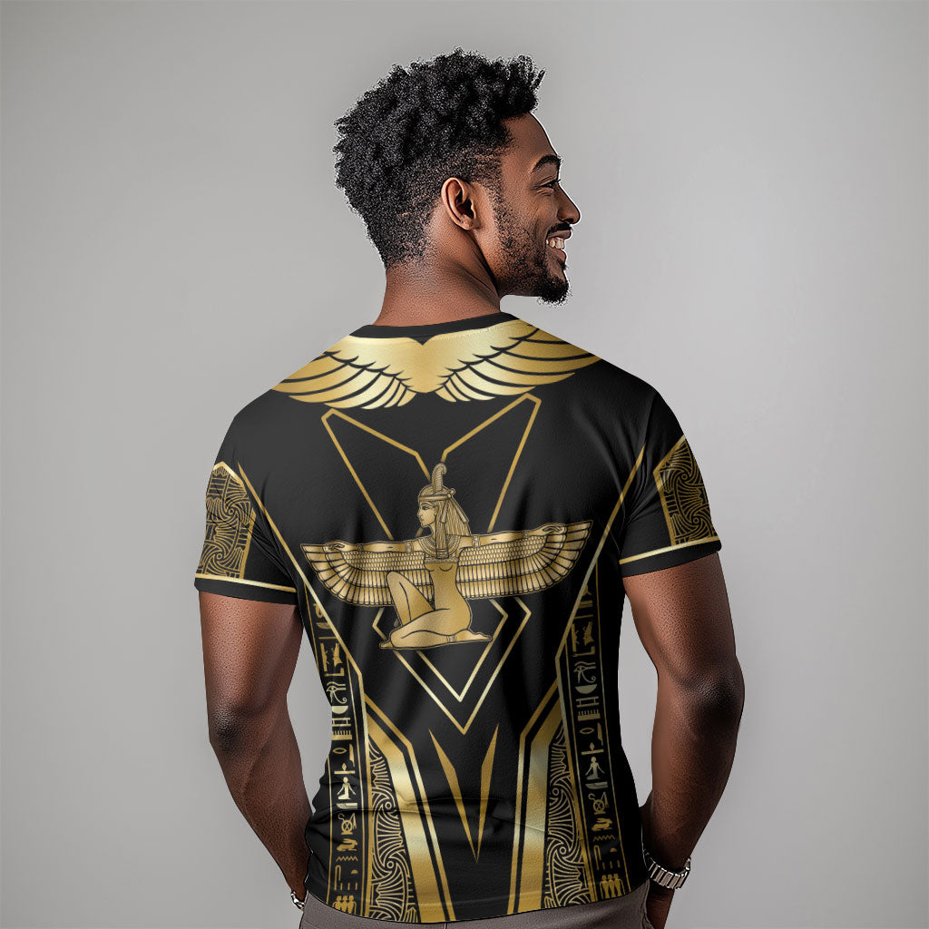 Egypt Feather Of Maat T shirt Ancient Mythology Truth And Justice
