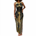 Egypt Feather Of Maat Tank Maxi Dress Ancient Mythology Truth And Justice