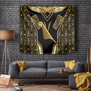 Egypt Feather Of Maat Tapestry Ancient Mythology Truth And Justice