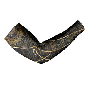 Egypt Crook And Flail Arm Sleeves Ancient Mythology Pharaoh Royalty Gold