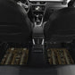 Egypt Crook And Flail Car Mats Ancient Mythology Pharaoh Royalty Gold