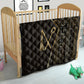 Egypt Crook And Flail Quilt Ancient Mythology Pharaoh Royalty Gold