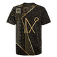 Egypt Crook And Flail Rugby Jersey Ancient Mythology Pharaoh Royalty Gold