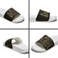 Egypt Crook And Flail Slide Sandals Ancient Mythology Pharaoh Royalty Gold