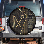Egypt Crook And Flail Spare Tire Cover Ancient Mythology Pharaoh Royalty Gold