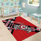 Tunisia Area Rug Silver Lions Sports Patterns - African Pride